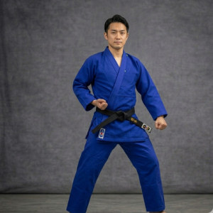 Kimono Kime Jiu-Jitsu Trançado Leve Azul - adulto