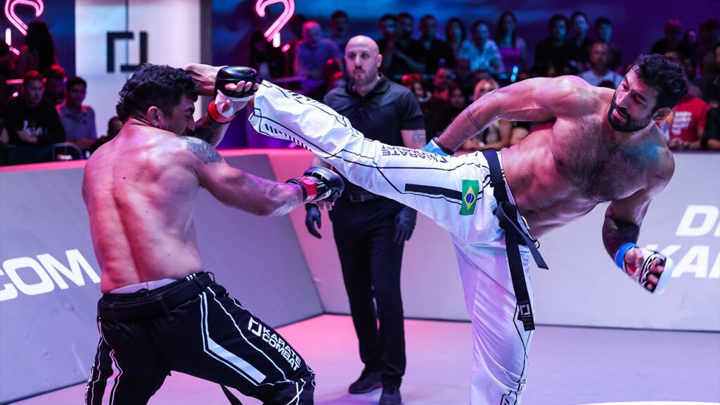 EX-UFC Antonio Arroyo fará revanche pelo cinturão dos pesados no Karate Combat 48