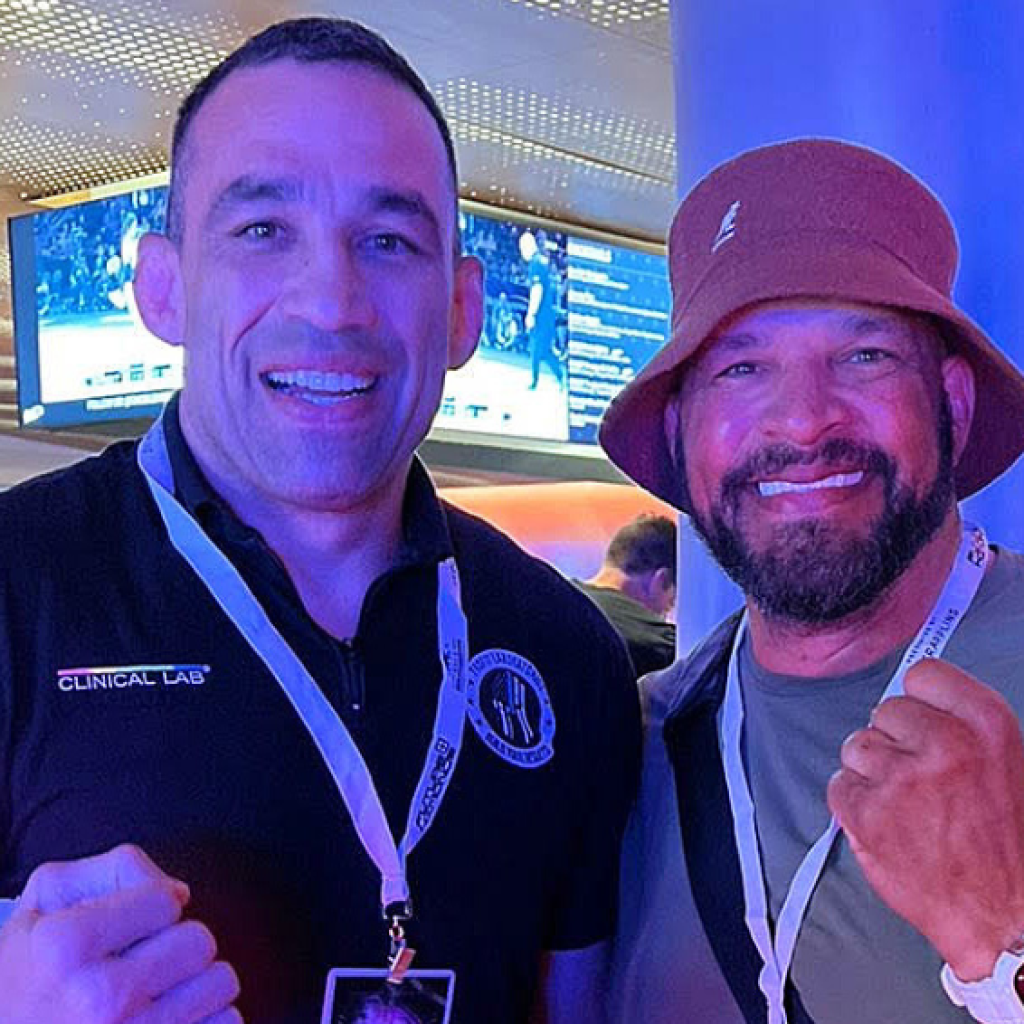 Werdum e Kerr: emoção no reencontro, 21 anos depois