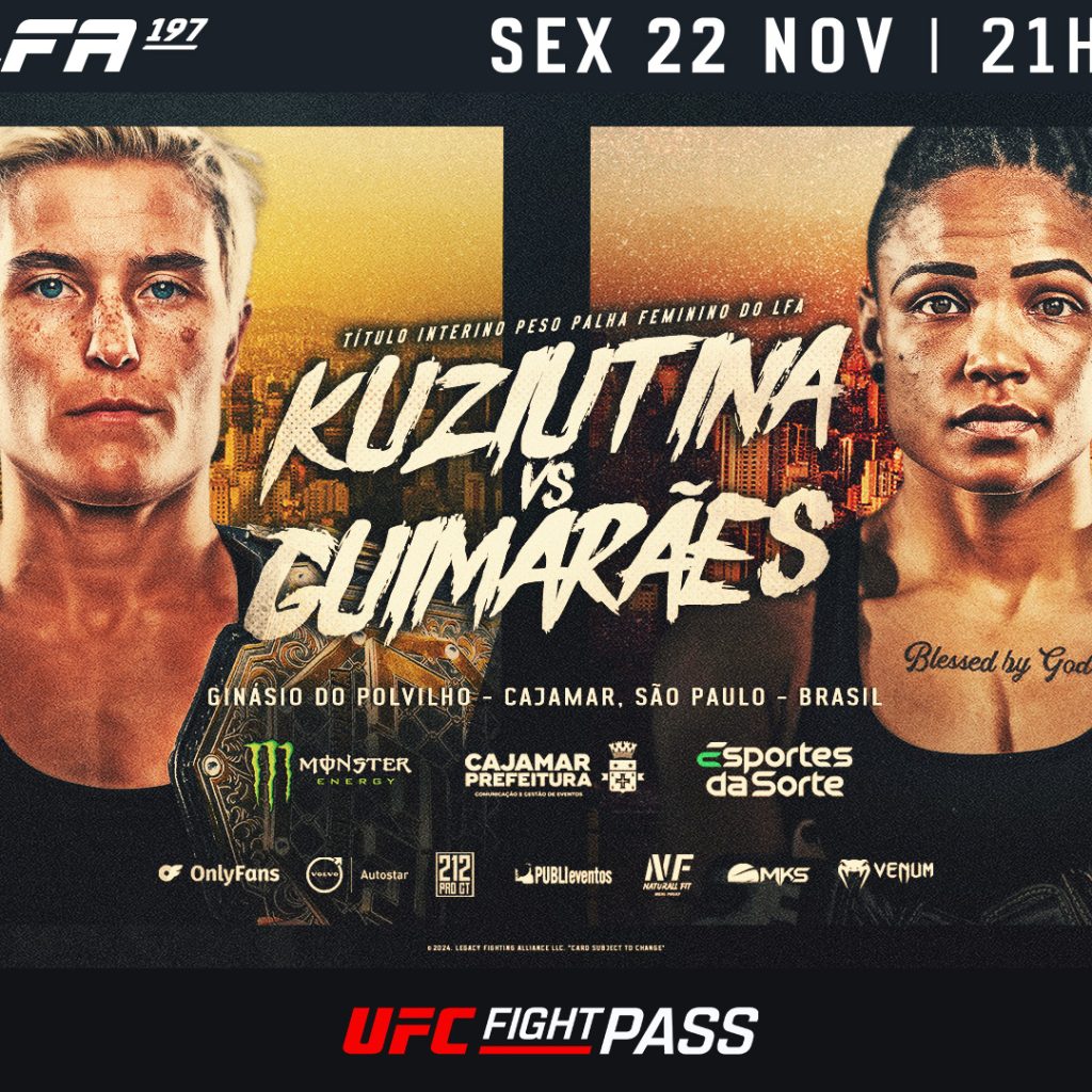 LFA 197: Duelo Brasil x Rússia define campeã interina da divisão dos palhas