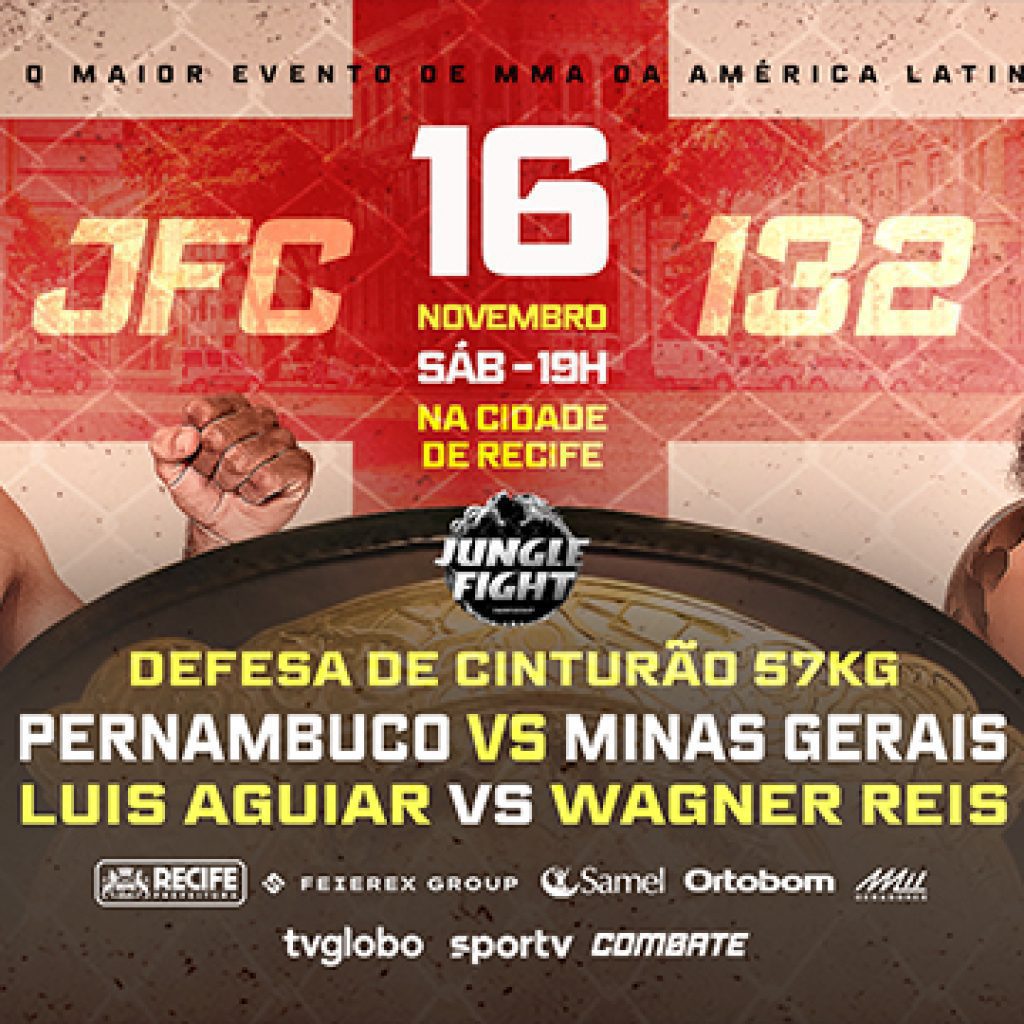 Jungle Fight desembarca pela primeira vez em Pernambuco; ingressos estão à venda