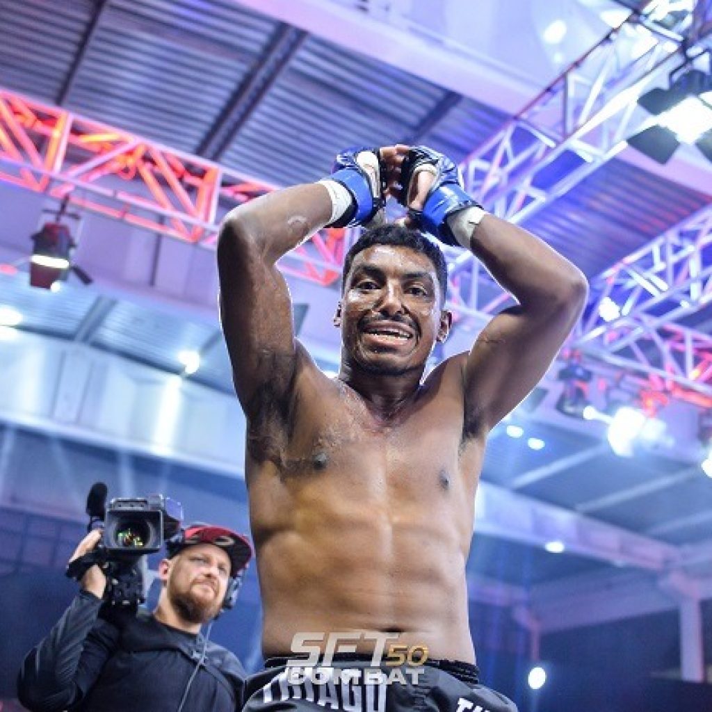 Lutador supera acidente na infância e projeta defesa de cinturão no SFT