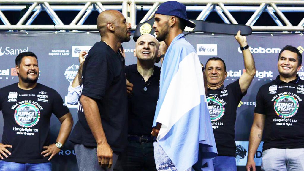 Com disputa de cinturão entre Brasil e Argentina, Jungle Fight 134 - World League espera 20 mil pessoas
