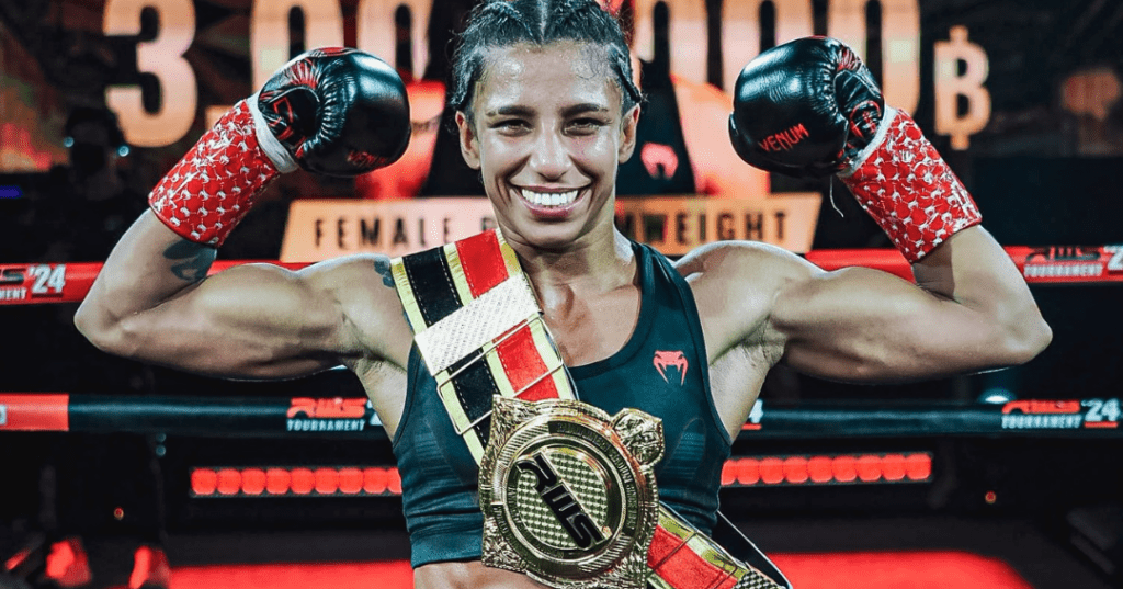 Cinturão mais cobiçado do muay thai: brasileira busca fazer história em final neste sábado