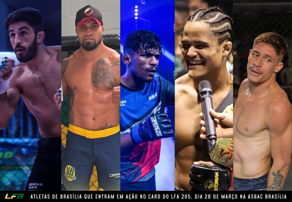 LFA 205: Conheça o exército brasiliense escalado para entrar em ação nesta sexta-feira