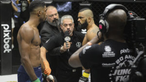 Com transmissão ao vivo da Globo, Jungle Fight 136 terá duas disputas de cinturão