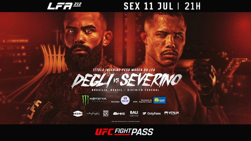 Degli x Severino: Cinturão em jogo marca quatro anos do LFA no Brasil