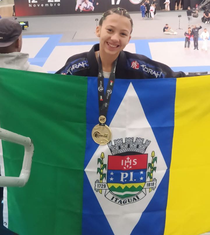 Jovem de Itaguaí conquista ouro no Grand Slam de Abu Dhabi de Jiu-Jitsu