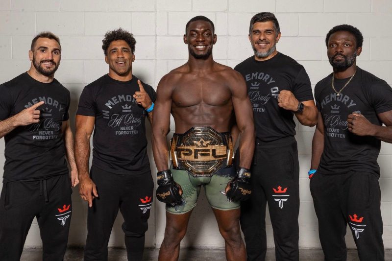 Daniel Mendes comemora título de Thad Jean na PFL