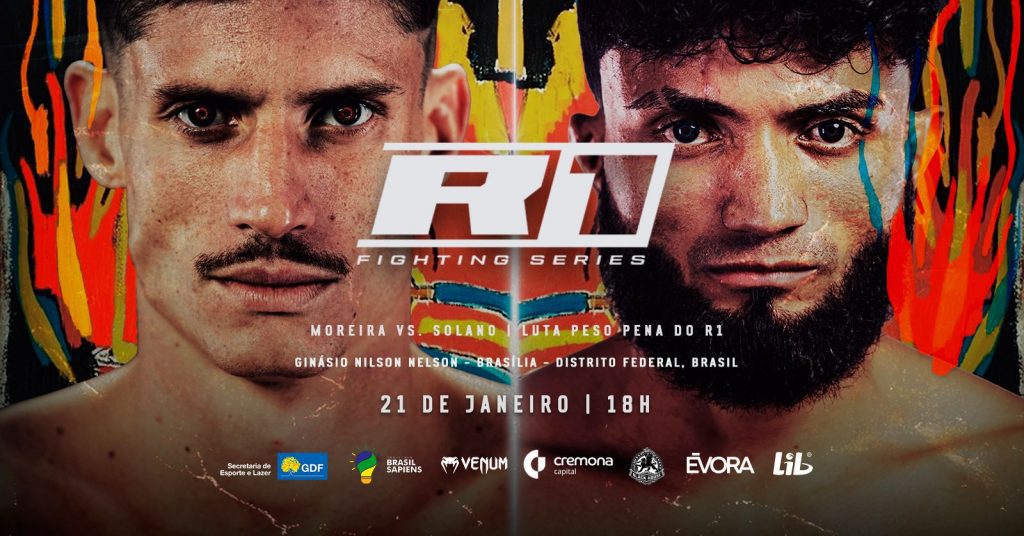 R1 Fighting Series 6 abre semana do MMA em Brasília antes do LFA 225